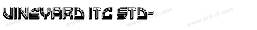 Vineyard ITC Std字体转换